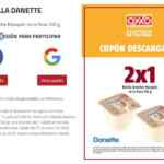 Cupones Oxxo: 2x1 en Vitamin Water y en productos Danette participantes