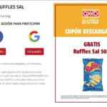 Cupones Oxxo de Ruffles y Sabritas GRATIS