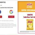 Cupones Oxxo de Ruffles y Sabritas GRATIS