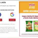 Cupones Oxxo de Ruffles y Sabritas GRATIS