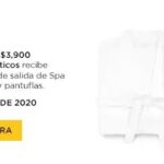 En Palacio de Hierro bata y pantuflas de spa de regalo en compras de $3,900 o más