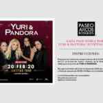 Boletos gratis para el concierto de Yuri y Pandora con tus compras en Paseo Arcos Bosques