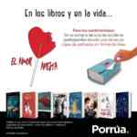 En Porrúa compra un libro participante y llévate de regalo una caja de pañuelos en forma de libro