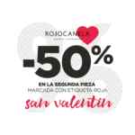 Promoción Rojocanela San Valentín: Segunda pieza a mitad de precio