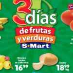 Ofertas S-Mart 3 Días de frutas y verduras del 11 al 13 de febrero 2020