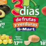 Ofertas S-Mart 3 Días de frutas y verduras del 18 al 20 de febrero