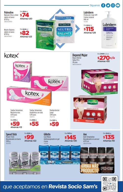 Folleto cuponera Sams Club del 14 de febrero al 3 de marzo 2020
