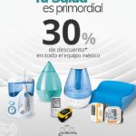 Promoción Sanborns de 30% de descuento en todo el equipo médico