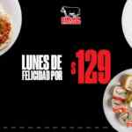 Cupón Sirloin Stockade lunes de felicidad: Buffet a sólo $129 en la compra de un refresco los lunes