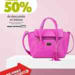 En Soriana hasta 50% de descuento en bolsas seleccionadas