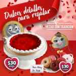 Promoción Soriana Mercado San Valentín: Pay o 6 donas de san Valentín a $30 pesos c/u