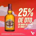 Venta Nocturna Vinoteca en Rappi: 25% de descuento en vinos y licores seleccionados
