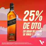 Venta Nocturna Vinoteca en Rappi: 25% de descuento en vinos y licores seleccionados