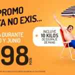 En Viva Aerobus vuelos en mayo y junio desde $298 pesos