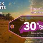 Promoción Volaris Black Flights de hasta 30% de descuento + 10% adicional en vuelos nacionales e internacionales