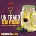 Cupón Chilis Año Bisiesto 2020: primera bebida a $1 peso