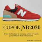 Código de cupón New Balance de 15% de descuento adicional en toda la tienda en línea
