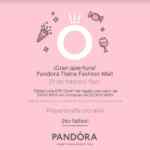 Promoción Pandora Plaza Tlalne: gift card de $500 en compras de $3,000 por inauguración