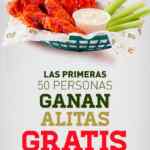 Promoción Wings Army apertura San Miguel Izcalli: Alitas gratis por un año para los primeros 50 hoy 1 de febrero