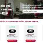 Promoción Akky Marzo 2020 de dominios .mx desde $5.50 dólares al año