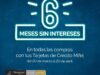 Promoción Banca Mifel de 6 meses sin intereses en todas las compras del 20 de marzo al 20 de abril