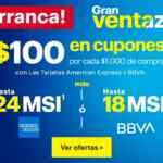 Promoción Best Buy Venta Azul Marzo 2020: $100 en cupones por cada $1,000 de compra + 24 MSI