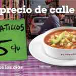 Promoción El Portón Sabor a precio de calle: 20 platillos a sólo $55 a toda hora, todos los días