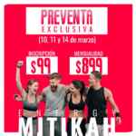 Preventa Energy Fitness Mítikah: Inscripción a $99 y Mensualidad a $899 y playera de regalo el 11, 12 y 14 de marzo