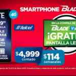 Promoción ZTE en Famsa: Compra un celular ZTE Blade V Smart llévate de regalo una pantalla de 24"
