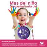 Mes del Niño Ferrioni: Hasta 40% de descuento en ropa de infantiles