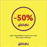 Promoción Gandhi: Hasta 50% de descuento en accesorios