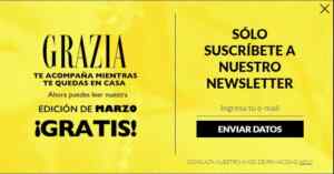 Revista Grazia edición marzo 2020 gratis