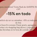 Venta Flash H&M de 15% de descuento adicional en toda la tienda