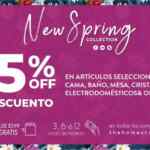 Promoción The Home Store New Spring Collection: Hasta 25% de descuento en artículos seleccionados de primavera