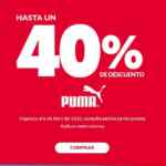 Promoción Innovasport de hasta 40% de descuento en Adidas y Puma
