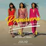Promoción Julio Primavera: 4x3 en toda la tienda + Meses sin intereses