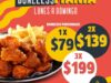 Boneless Manía Las Alitas: Orden de boneless personales desde $79 de lunes a domingo
