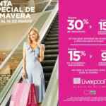 Venta Especial de Primavera Liverpool 13 al 16 de marzo 2020: Hasta 30% de descuento y 15 msi