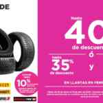 Especial de Llantas Liverpool 2020: Hasta 40% de descuento en llantas o hasta 35% + 9 msi