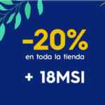 Promoción Luuna de 20% de descuento en toda la tienda + almohada Gratis al pagar con Paypal