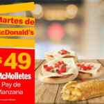 Cupones Martes de McDonalds 24 de marzo 2020