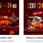 Promoción Mundo Joven Fest 2020: 2x1 en tours o 24 meses sin intereses