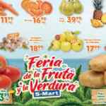 Ofertas S-Mart 3 Días de frutas y verduras del 31 de marzo al 2 de abril