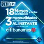 Promoción Sams Club Socio Fest 2020: 18 meses sin intereses + 3 de bonificación del 12 al 16 de marzo