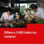 Promoción Santander de 3 meses sin intereses en pedidos de supermercado por contingencia del coronavirus