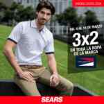 3x2 en toda la ropa de la marca Carlo Corinto en Sears