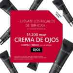 Promoción Sephora: Backpack o crema de ojos de regalo en compras online