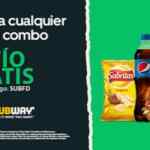 Cupón Subway envío gratis por Uber Eats