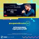 2x1 en boletos a conciertos y espectáculos en el Super Miércoles de Super Boletos hoy 11 de marzo