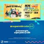 2x1 en boletos a conciertos y espectáculos en el Super Miércoles de Super Boletos hoy 11 de marzo